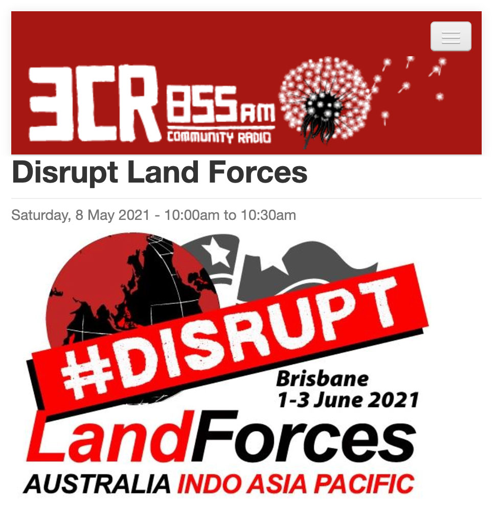 3CR Disrupt Land Forces May 8