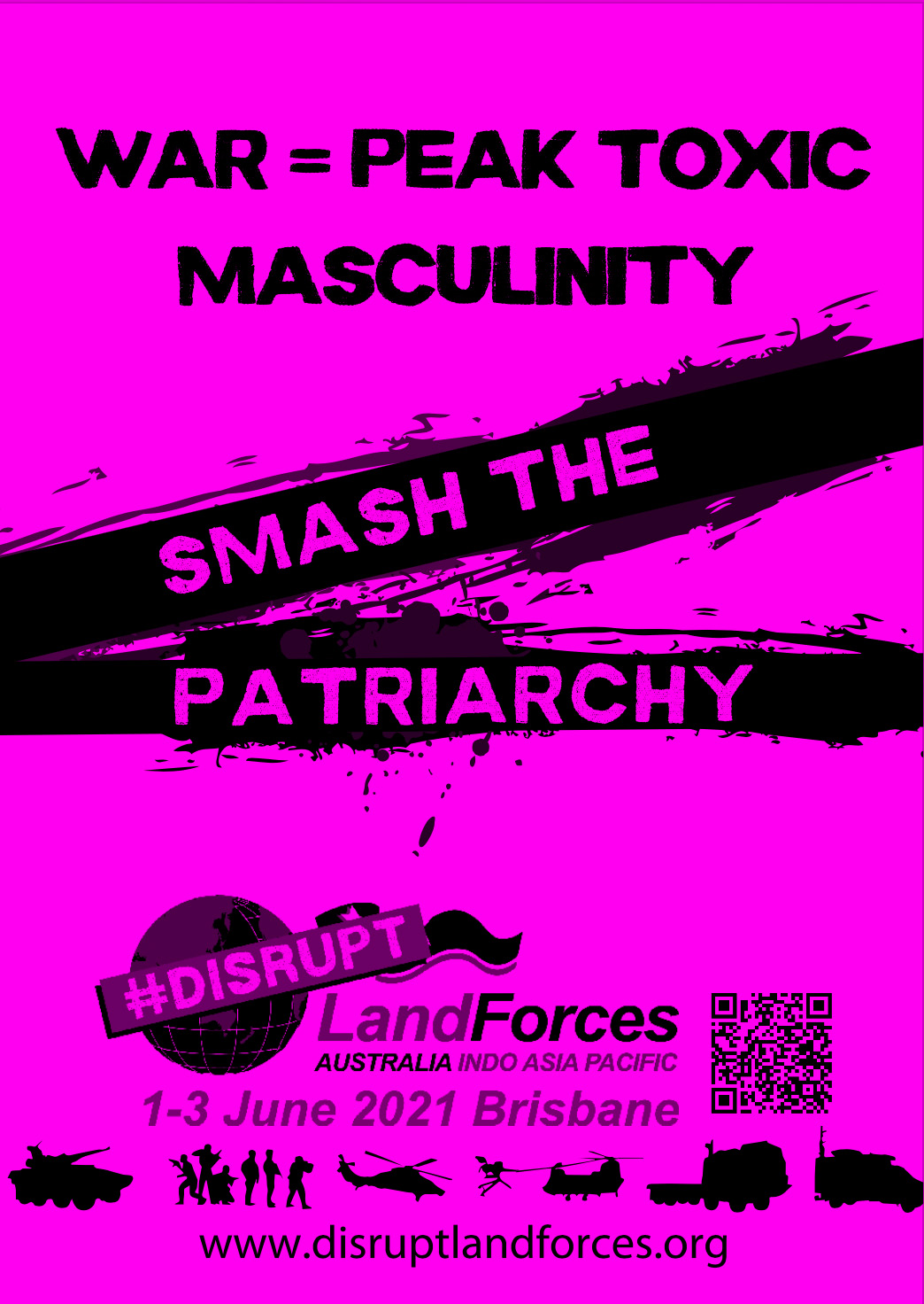 War is Toxic masculinity poster